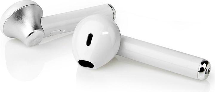 Produktbild Nedis Bluetooth-Kopfhörer, In-Ear, 3h - weiss (3 h, Kabellos)