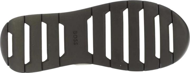 Actual product image BOSS Mens Titanium Suede Panel Running Trainers (38)