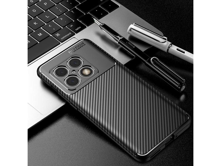 Produktbild Screenguard OnePlus 10 Pro Hülle Carbon Design TPU Case (OnePlus 10 Pro)