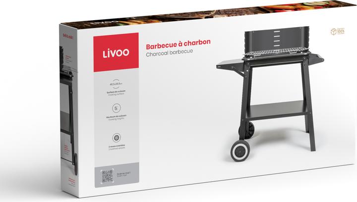 Image du produit Livoo Barbecue à charbon (45 cm)
