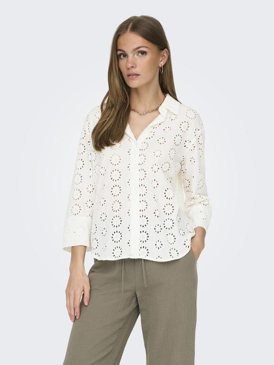 Immagine prodotto JdY Vestibilità regolare Collo a camicia Polsini lunghi Taglio voluminoso delle maniche Camicia Camicia (XS)