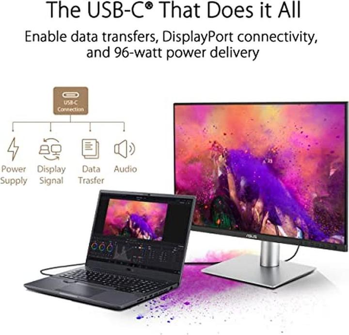 Actual product image ASUS ProArt PA248CRV (1920 x 1200 pixels, 24.10")