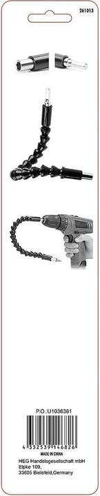 Actual product image Easy Work Flexible bit extension (Bit extension)