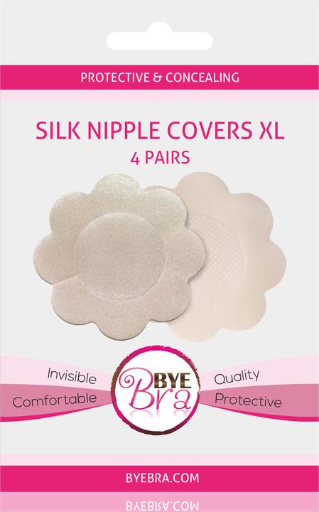 Immagine prodotto Bye Bra Copricapezzoli di seta (XL, confezione da 3)