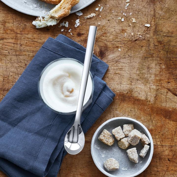 Productafbeelding WMF Latte Macchiato Lepel Lange Lepels 19cm Yoghurtlepel 6st Nuova Roestvrij Staal (6 Stuk, Lepel)