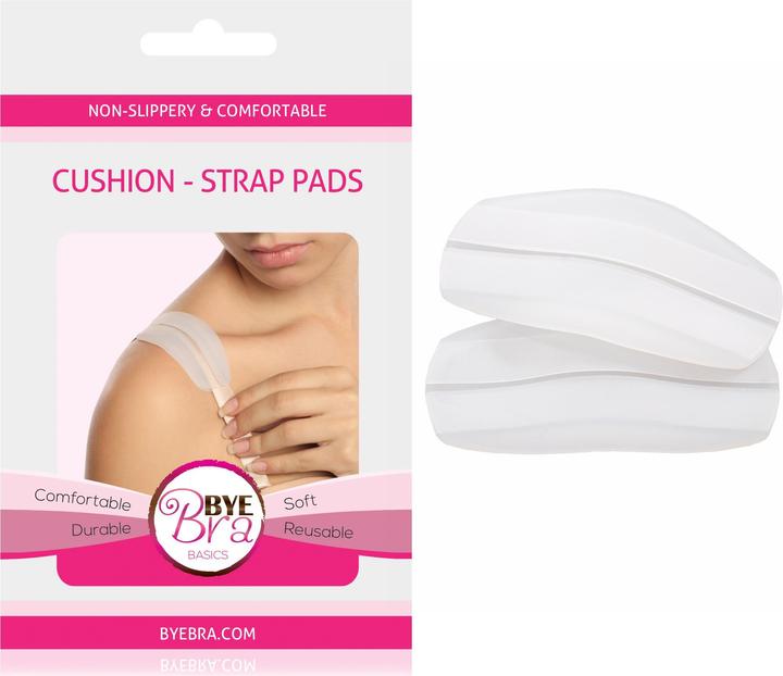 Actual product image Bye Bra Cushion Strap Pads (Single pack, One size)