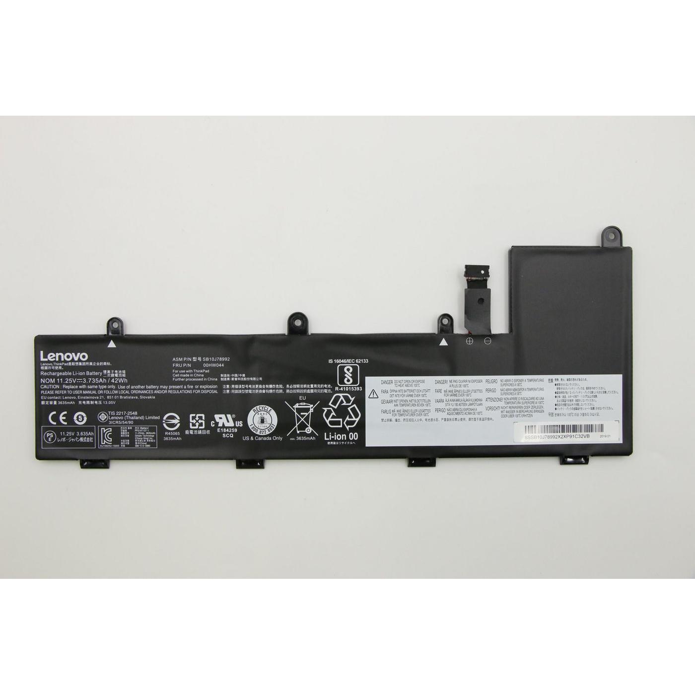 Lenovo Battery, Notebook Akku