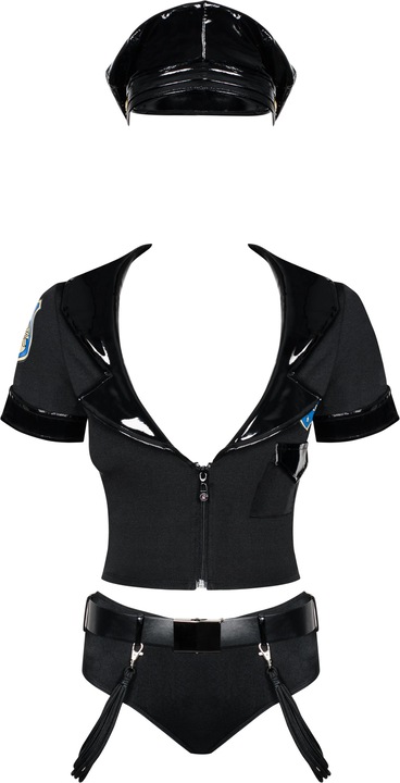Image du produit Obsessive Costume de l'ensemble de police (S, M)