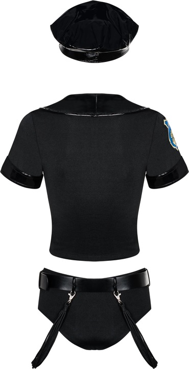 Image du produit Obsessive Costume de l'ensemble de police (S, M)