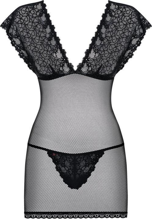 Produktbild Obsessive Chemise Thong Fishnet (L, XL)