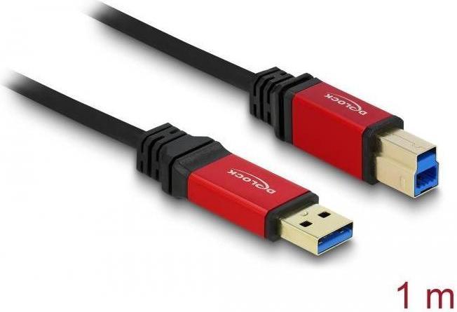 Actual product image Delock Usb3.0 USB A - USB B (1 m, USB 3.0, 4.50 W)