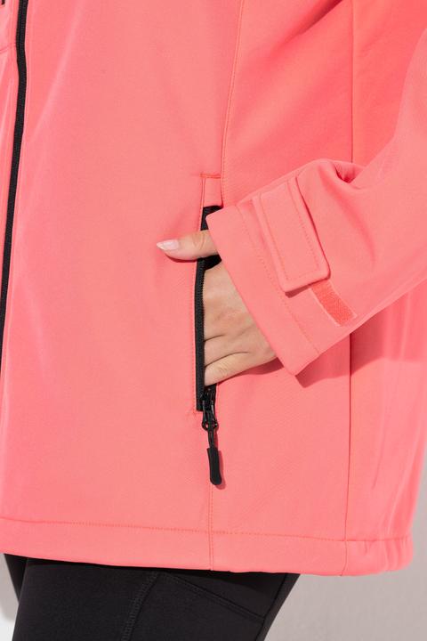 Produktbild Ulla Popken HYPRAR Softshelljacke, wasserabweisend, Stretch, Reflektor (42, 44)