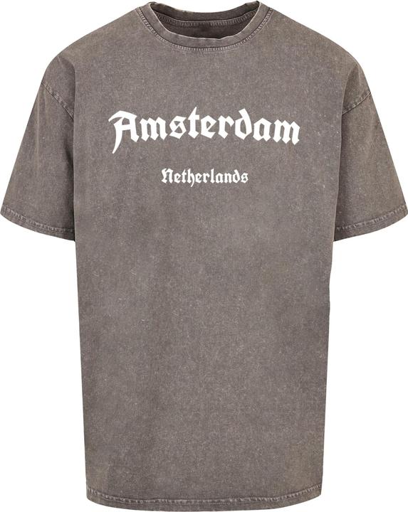 Actual product image Merchcode Amsterdam X Acid Washed Heavy Oversize Tee - 112531 (L)
