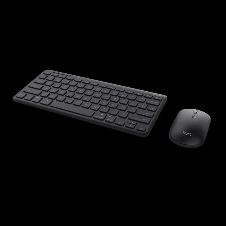 Image du produit Trust CLAVIER + SOURIS WRL OPT. EN/LYRA 24843 (ING. Int., Filaire)
