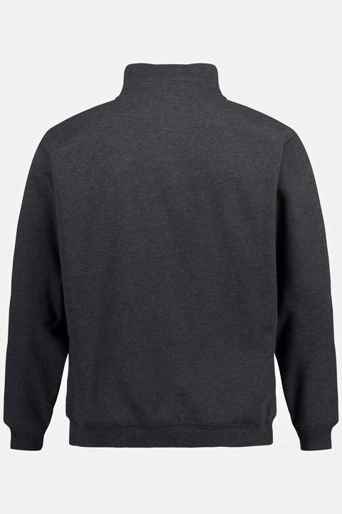 Produktbild JP1880 Sweattroyer, Langarm, Teddyfutter, Stehkragen, Druckknöpfe (7XL)