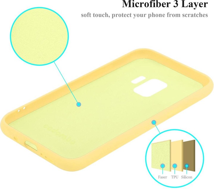 Immagine prodotto Cadorabo Copertura della cassa del silicone liquido TPU