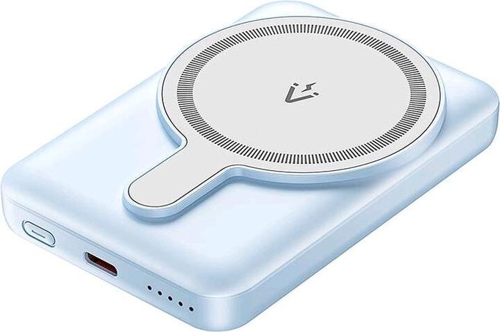 Immagine prodotto Vention 5000mAh Magnetic Wireless Power Bank (USB-C + USB-C + Wireless) 20W Indicatore luminoso blu Display (5000 mAh, 20 W, 18.50 Wh)