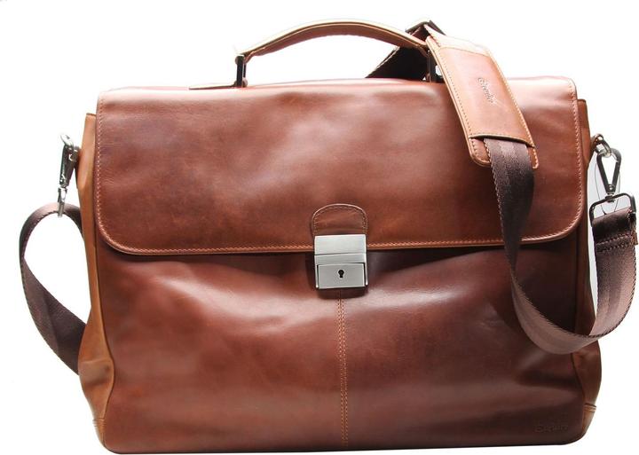 Esquire Dallas Aktentasche Leder 40 cm Laptopfach