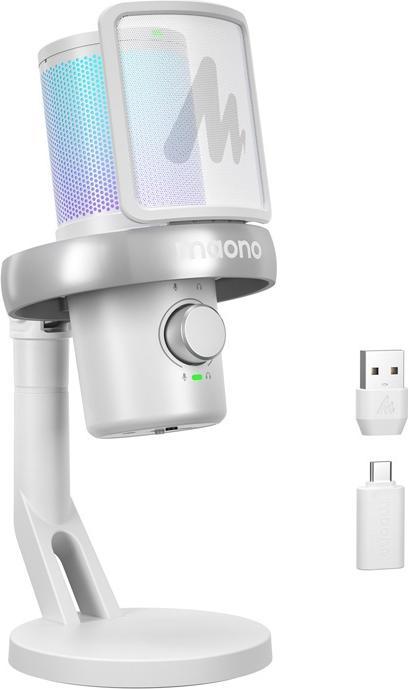 Actual product image Maono DM40 Pro Microphone (white)