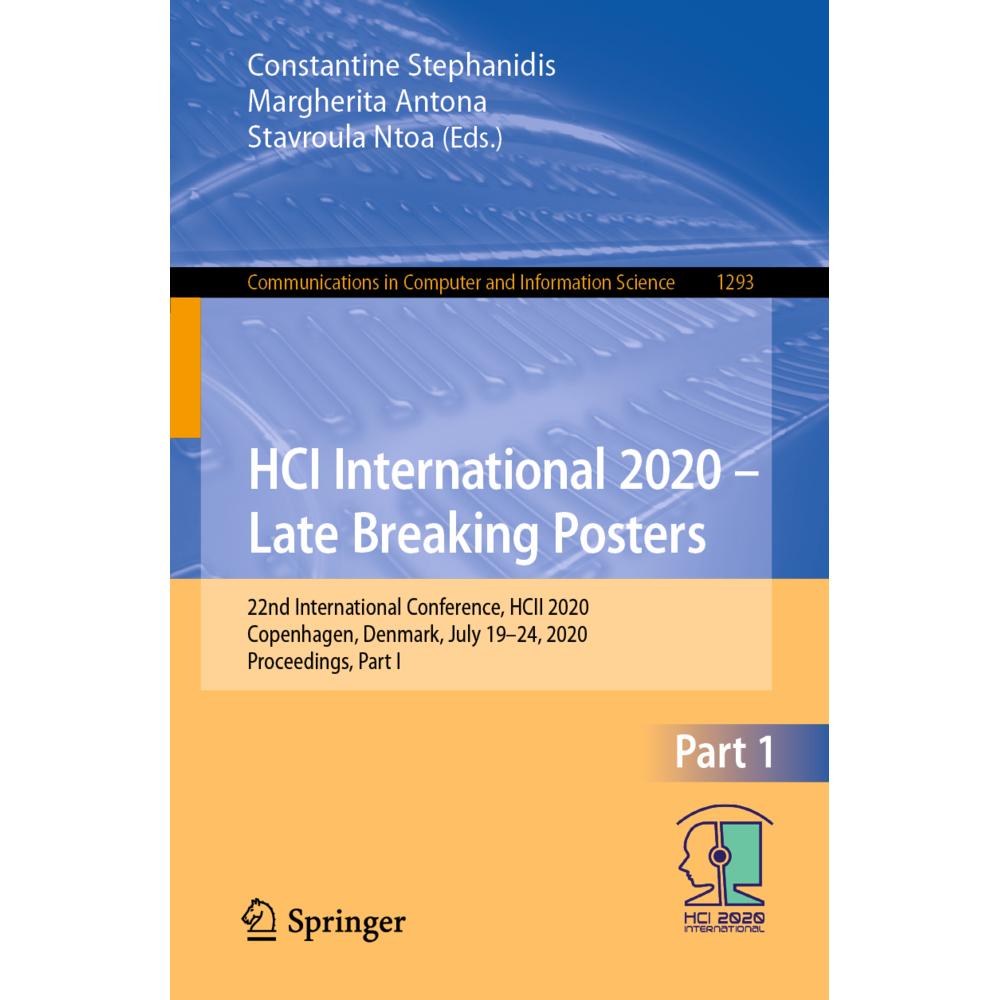 HCI International 2020 - Late Breaking Posters, Fachbücher von Stavroula Ntoa, Constantine Stephanidis, Margherita Anton...
