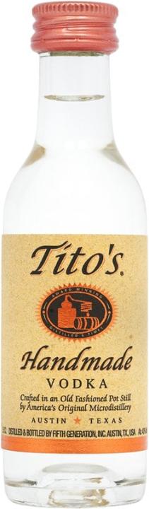Immagine prodotto Tito's Handmade Vodka Vodka (1 x 5 cl)