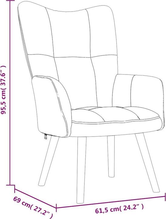 Produktbild vidaXL Relaxstuhl