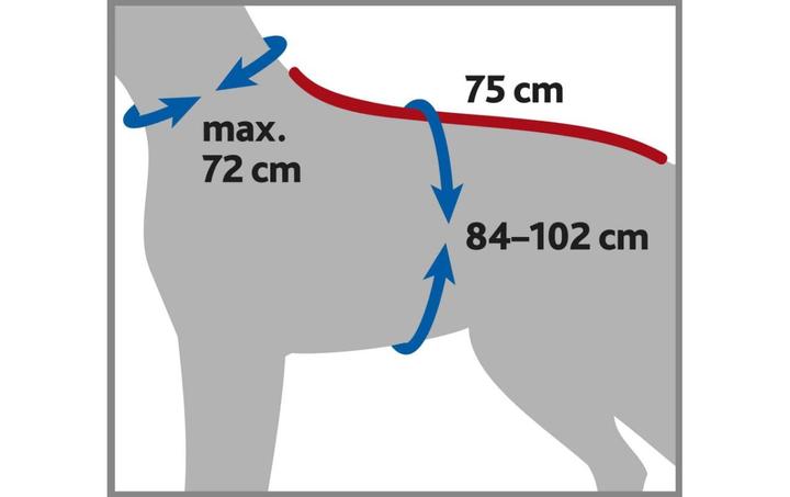 Produktbild Trixie Bademantel Frotee (XL, Hundebademantel)