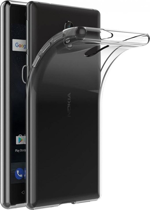 Immagine prodotto Screenguard Nokia 3 Custodia flessibile in TPU trasparente (Nokia 3)