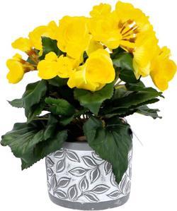 Actual product image Pot Olea Cylinder Grey 11 cm