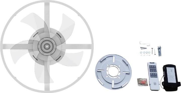 Actual product image Westinghouse Deckenventilator 20 W (Ø x H) 500 mm x 165 mm Weiss Timer, mit Fer