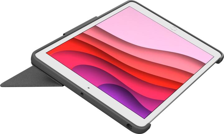 Immagine prodotto Logitech Combo Touch (CH, Apple iPad 2019 (7a generazione), Apple iPad 2020 (8a generazione), Apple iPad 2021 (9a generazione))
