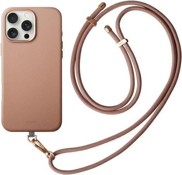 Uniq etui Coehl Muse iPhone 16 Pro Max 6.9" Magnetic Charging dusty nude (Apple iPhone 16 Pro Max)