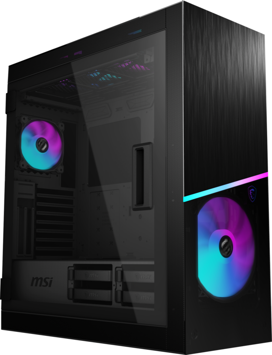 Actual product image MSI MPG Sekira 500X (mATX, Mini-ITX, ATX, E-ATX)