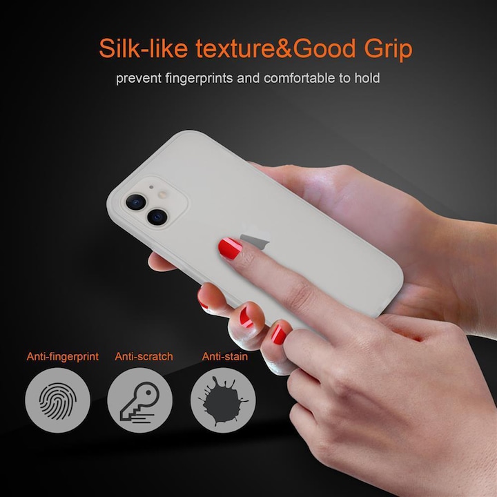 Produktbild Cadorabo Hybrid Matt Cover (Apple iPhone 12, Realme 12 Pro+)