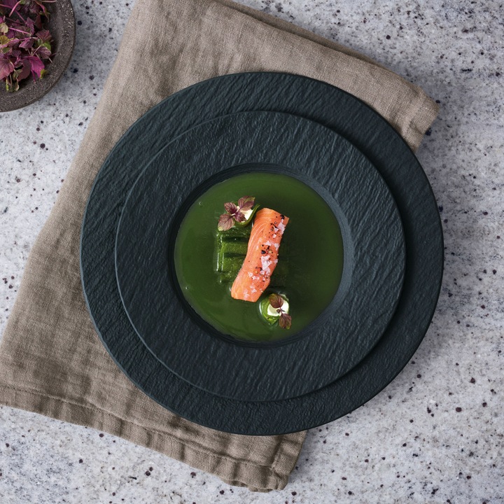 Actual product image Villeroy & Boch Pastaset 12tlg. EC Manufacture Rock (4 Piece)