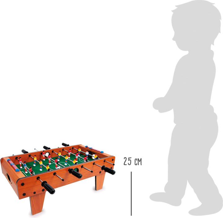 Actual product image small foot Foosball table