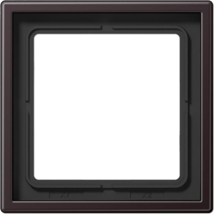 Actual product image JUNG Frame 1gang AL2981D Aluminium