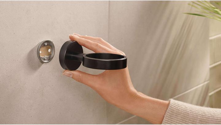 Immagine prodotto tesa MOON WHITE Distributore di sapone con soluzione adesiva senza forare