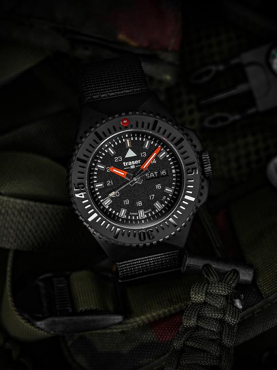 Produktbild Traser P69 Black Stealth (Taucheruhr, 46 mm)