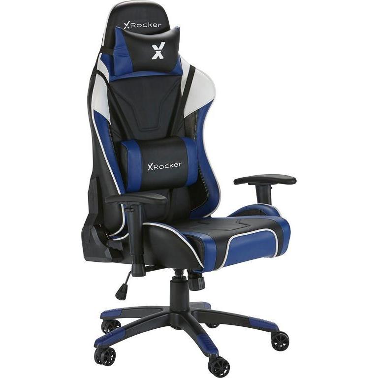 X Rocker Sgabello da gioco ergonomico X-Rocker Agility - Blu, Sedia gaming, Blu