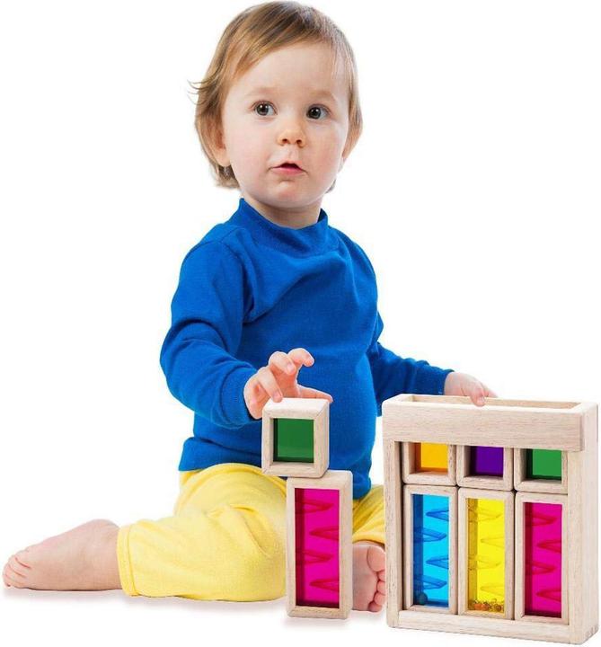 Actual product image Wonderworld Wooden sound blocks Rain