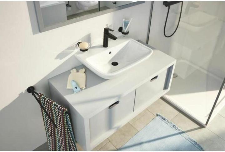 Actual product image Grohe Start QuickFix washbasin tap M-Size, pull bar, incl. 3-in-1 tool, water-saving, matt black