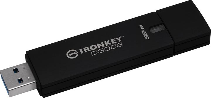 Produktbild Kingston IronKey D300 32 GB Encrypted US (32 GB, USB-A)