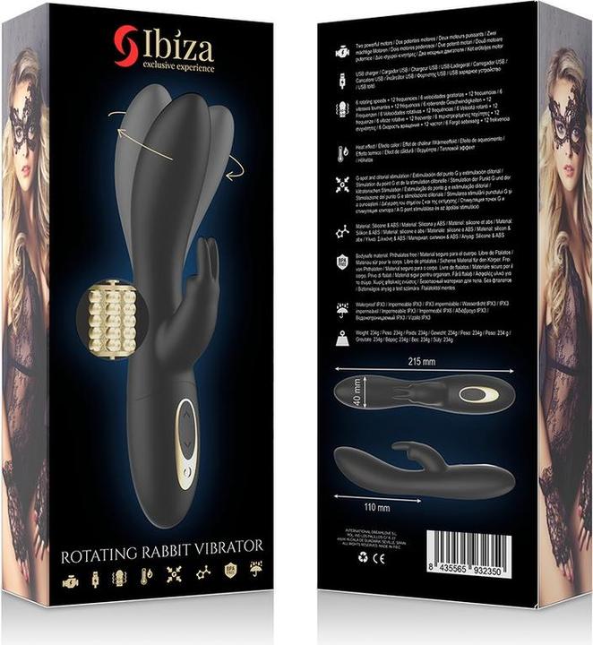 Produktbild Ibiza Rotating Rabbit Vibrator