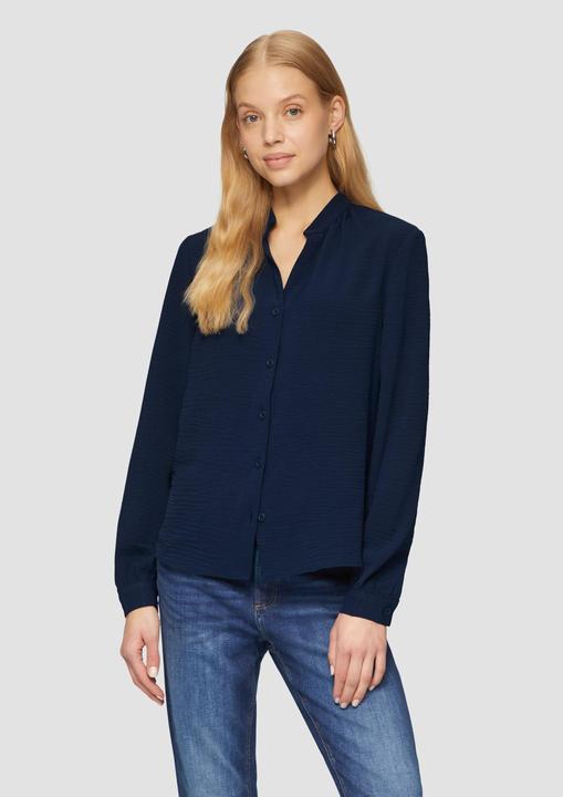 Produktbild s.Oliver Bluse Durchgeknöpfte Bluse aus Crêpe (36)