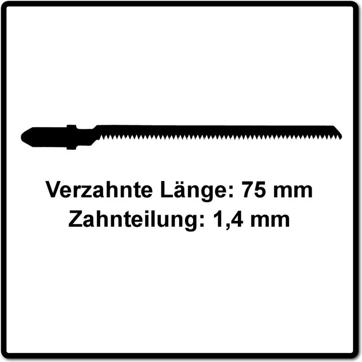Image du produit Festool Lame de scie sauteuse S 75/1,4 K/5