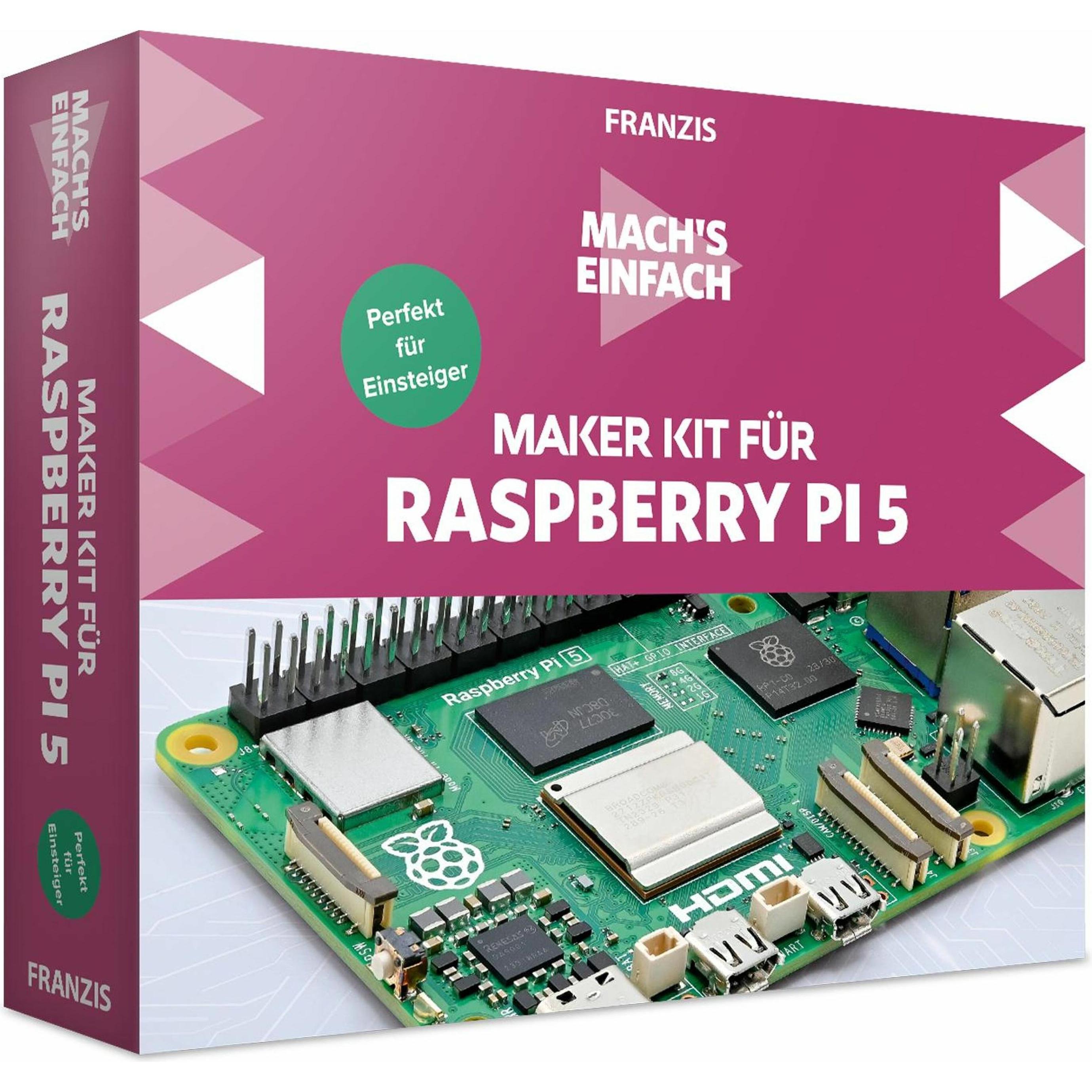 Franzis Maker Kit für Raspberry Pi 5 (67219)