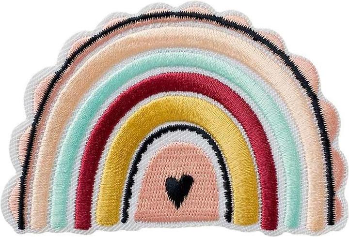Produktbild Mono Quick Regenbogen mit Herz (1 Stk., 5.80 x 8.60 cm)