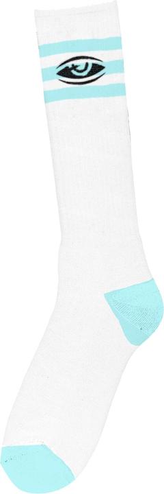 Actual product image Toy Machine Watching Embroided Crew Socks (One size)