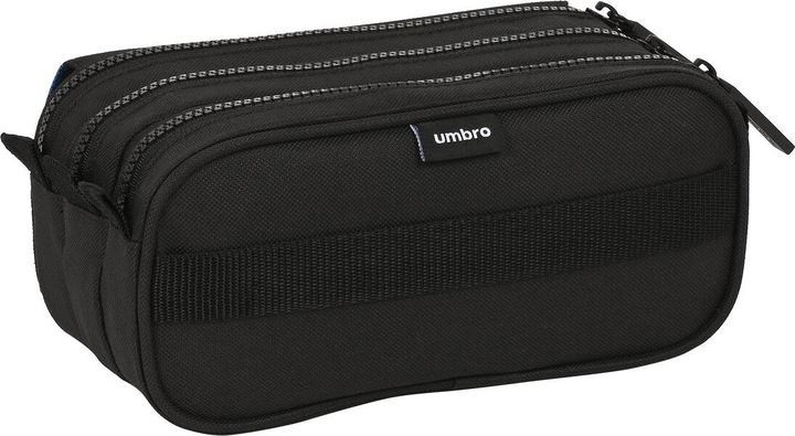 Actual product image Umbro Triple multipurpose pouch Flash Black (21.5 x 10 x 8 cm)